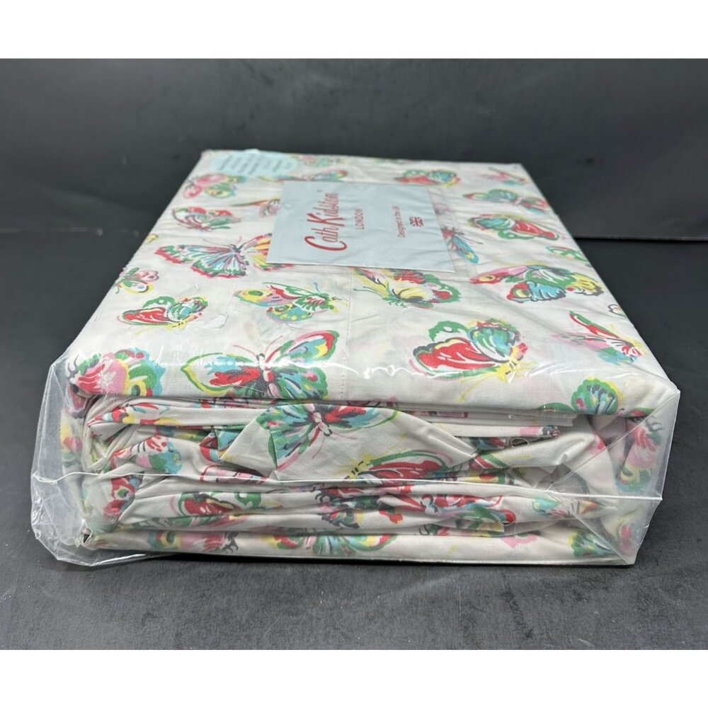 CATH KIDSTON BUTTERFLIES Queen Sheet Set 100% Cotton 200 TC Percale NIB NEW - Picture 4 of 7